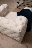 fotelis hanah - Fotelis Hanah Home Como Ecru, smėlio, 108 cm x 90 cm x 70 cm - 5 nuotrauka