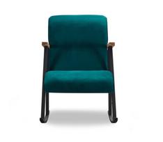 supamas kreslas senukai - Supamasis krėslas Hanah Home Yoka, mėlynas, 65 cm x 55 cm x 100 cm - 2 nuotrauka