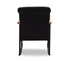 supama kede supamas kreslas - Supamasis krėslas Hanah Home Yoka, juodas, 65 cm x 55 cm x 100 cm - 3 nuotrauka