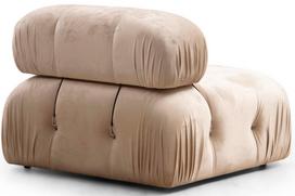 sofa kreslas fotelis - Fotelis Hanah Home Bubble O1, kreminės spalvos, 95 cm x 95 cm x 75 cm - 2 nuotrauka