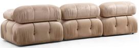 sofa kreslas fotelis - Fotelis Hanah Home Bubble O1, kreminės spalvos, 95 cm x 95 cm x 75 cm - 3 nuotrauka