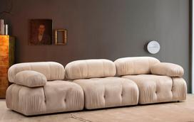 sofa kreslas fotelis - Fotelis Hanah Home Bubble O1, kreminės spalvos, 95 cm x 95 cm x 75 cm - 4 nuotrauka