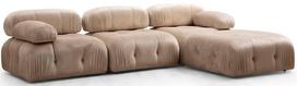 sofa kreslas fotelis - Fotelis Hanah Home Bubble 1R, kreminės spalvos, 95 cm x 95 cm x 75 cm - 2 nuotrauka