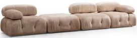 sofa kreslas fotelis - Fotelis Hanah Home Bubble 1R, kreminės spalvos, 95 cm x 95 cm x 75 cm - 3 nuotrauka