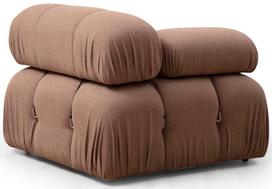 sofa kreslas fotelis - Fotelis Hanah Home Bubble L1 Bouclette, rudas, 95 cm x 95 cm x 75 cm - 2 nuotrauka