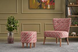 Pirkti Kėdė Hanah Home Viola Berjer Sardunya, įvairių spalvų, 65 cm x 65 cm x 80 cm - Photo 3