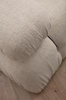 sofa kreslas fotelis - Fotelis Hanah Home Bubble L1 Bouclette, kreminės spalvos, 95 cm x 95 cm x 75 cm - 8 nuotrauka