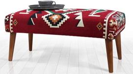 Pufas Hanah Home Vezir, įvairių spalvų, 46 cm x 91 cm x 42 cm