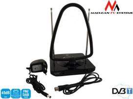 dvb t dvb t2 tv antena - Maclean MCTV-963, 40 - 862 MHz, 45 dB - 2 nuotrauka
