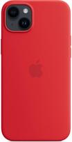 apple iphone 14 silicone case with magsafe - Apple "Silicone Case with MagSafe iPhone 14 Plus (MPT63ZM/ A)" Red - 2 nuotrauka