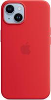 apple iphone 14 silicone case with magsafe - Apple "Silicone Case with MagSafe iPhone 14 (MPRW3ZM/ A)" Red - 1 nuotrauka