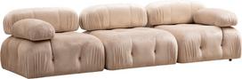 Sofa Hanah Home Bubble, kreminė, 288 x 95 x 75 cm