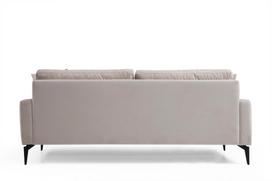 88 cm - Sofa Hanah Home Papira, smėlio, 175 x 90 x 88 cm - 5 nuotrauka