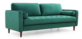 Sofa Hanah Home Rome, žalia, 215 x 90 x 70 cm