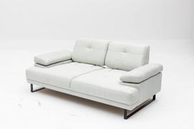 dviviete sofa lov - Sofa Hanah Home Mustang, balta, 199 x 99 x 83 cm - 3 nuotrauka
