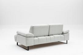 dviviete sofa lov - Sofa Hanah Home Mustang, balta, 199 x 99 x 83 cm - 5 nuotrauka