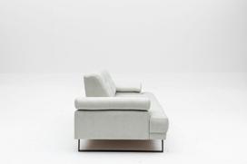 dviviete sofa lov - Sofa Hanah Home Mustang, balta, 199 x 99 x 83 cm - 6 nuotrauka