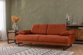 dviviete sofa lov - Sofa Hanah Home Mustang, oranžinė, 199 x 99 x 83 cm - 10 nuotrauka