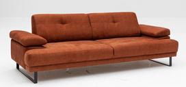 Sofa Hanah Home Mustang, oranžinė, 239 x 99 x 83 cm
