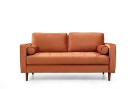 Sofa Hanah Home Rome, oranžinė, universalus, 90 x 175 x 70 cm