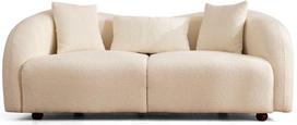 Sofa Hanah Home Venedik, kreminė, universalus, 190 x 91 x 76 cm