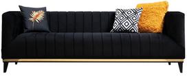 Sofa Hanah Home Bellino, juoda, universalus, 222 x 89 x 75 cm