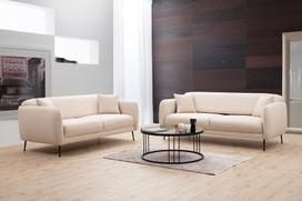 sofa lova hanah - Sofa Hanah Home Sevilla, smėlio, universalus, 98 x 214 x 85 cm - 3 nuotrauka