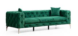 Sofa Hanah Home Como, žalia, universalus, 90 x 237 x 73 cm
