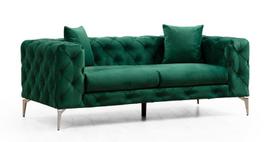Sofa Hanah Home Como, žalia, universalus, 90 x 197 x 73 cm