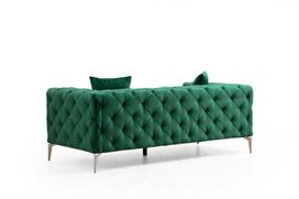 zalia sofa dviviete - Sofa Hanah Home Como, žalia, universalus, 90 x 197 x 73 cm - 5 nuotrauka