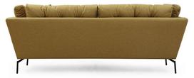 triviete sof - Sofa Hanah Home Mapa 3 Seat, geltona, 90 x 214 x 84 cm - 4 nuotrauka