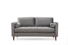 Sofa Hanah Home Rome, šviesiai pilka, universalus, 90 x 175 x 70 cm