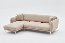 Pirkti Sofa-lova Hanah Home Simena, smėlio, kairinė, 133 x 266 x 80 cm - Photo 3