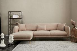 Pirkti Sofa-lova Hanah Home Simena, smėlio, kairinė, 133 x 266 x 80 cm - Photo 5