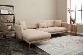 Pirkti Sofa-lova Hanah Home Simena, smėlio, kairinė, 133 x 266 x 80 cm - Photo 6