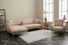 Pirkti Sofa-lova Hanah Home Simena, smėlio, kairinė, 133 x 266 x 80 cm - Photo 7