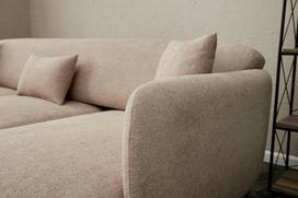 Pirkti Sofa-lova Hanah Home Simena, smėlio, kairinė, 133 x 266 x 80 cm - Photo 10