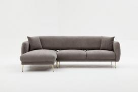 Pirkti Sofa-lova Hanah Home Simena, pilka, kairinė, 133 x 266 x 80 cm - Photo 1