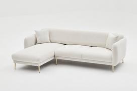 Pirkti Sofa-lova Hanah Home Simena, kreminė, kairinė, 133 x 266 x 80 cm - Photo 3