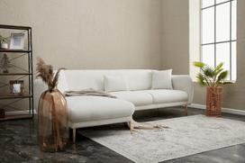 Pirkti Sofa-lova Hanah Home Simena, kreminė, kairinė, 133 x 266 x 80 cm - Photo 8