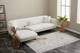 Pirkti Sofa-lova Hanah Home Simena, kreminė, kairinė, 133 x 266 x 80 cm - Photo 11