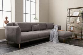 Pirkti Sofa-lova Hanah Home Simena, pilka, dešininė, 133 x 266 x 80 cm - Photo 5
