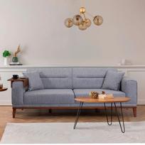 Sofa-lova Hanah Home Liones, pilka, universalus, 94 x 223 x 82 cm