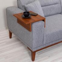 sofa lova hanah - Sofa-lova Hanah Home Liones, pilka, universalus, 94 x 223 x 82 cm - 2 nuotrauka