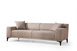 Sofa Hanah Home Petra 3, ruda, universalus, 69 x 212 x 86 cm