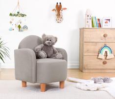 vaikiskas fotelis - Fotelis Hanah Home Nock, pilkas, 47 cm - 2 nuotrauka