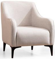 Fotelis Hanah Home Belissimo, baltas, 77 cm x 94 cm x 87 cm