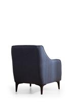 fotelis hanah - Fotelis Hanah Home Belissimo, mėlynas, 77 cm x 94 cm x 87 cm - 2 nuotrauka