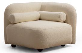 Fotelis Hanah Home Victoria, rudas, 90 cm x 90 cm x 74 cm