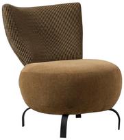 Fotelis Hanah Home Loly, rudas, 74 cm x 64 cm x 84 cm